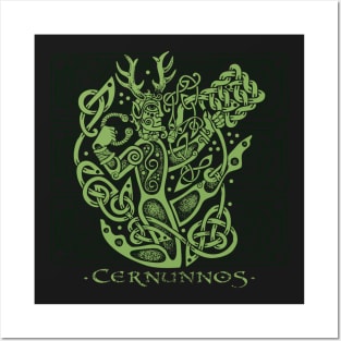 Cernunnos, the Celtic Horned God Posters and Art